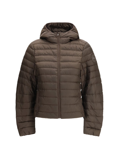 aethera tonal label hooded jacket