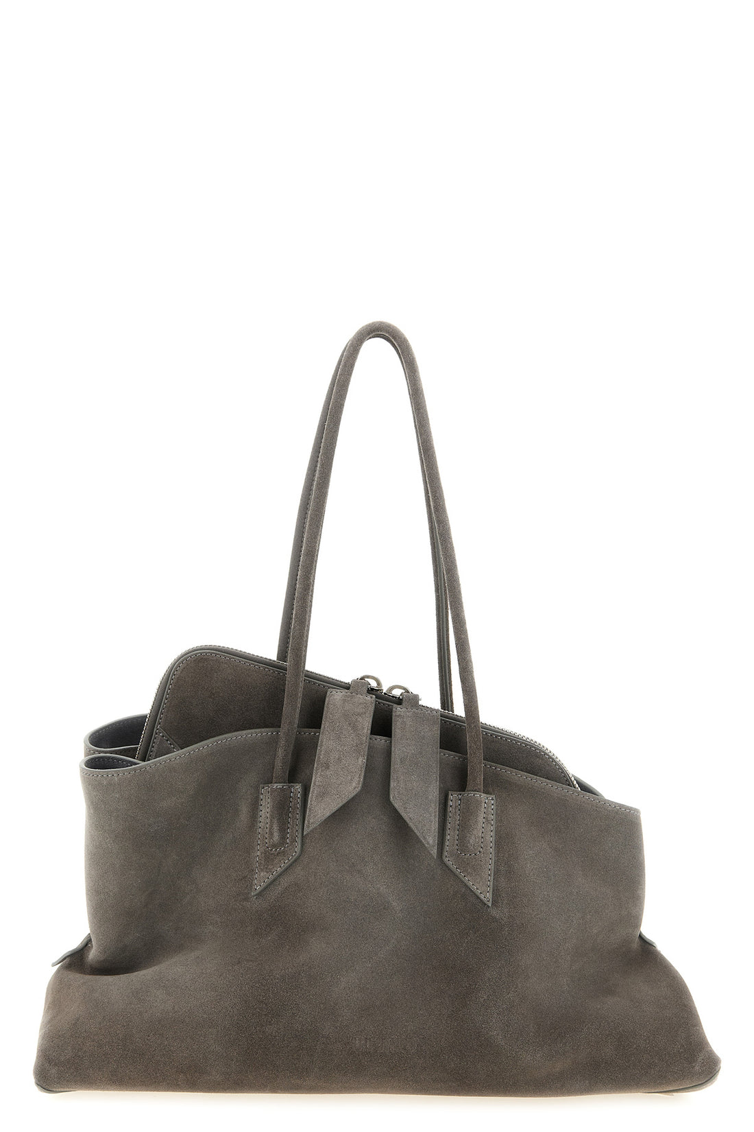 THE ATTICO OS the the attico la passeggiata medium shoulder bag defines a new structural nar