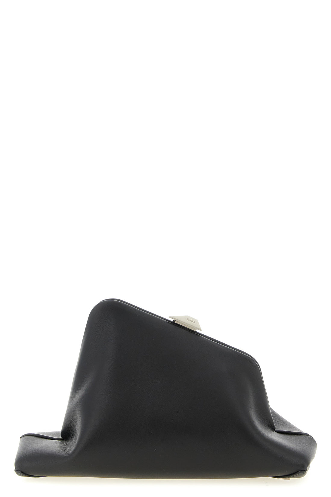 THE ATTICO OS day off small calf leather clutch