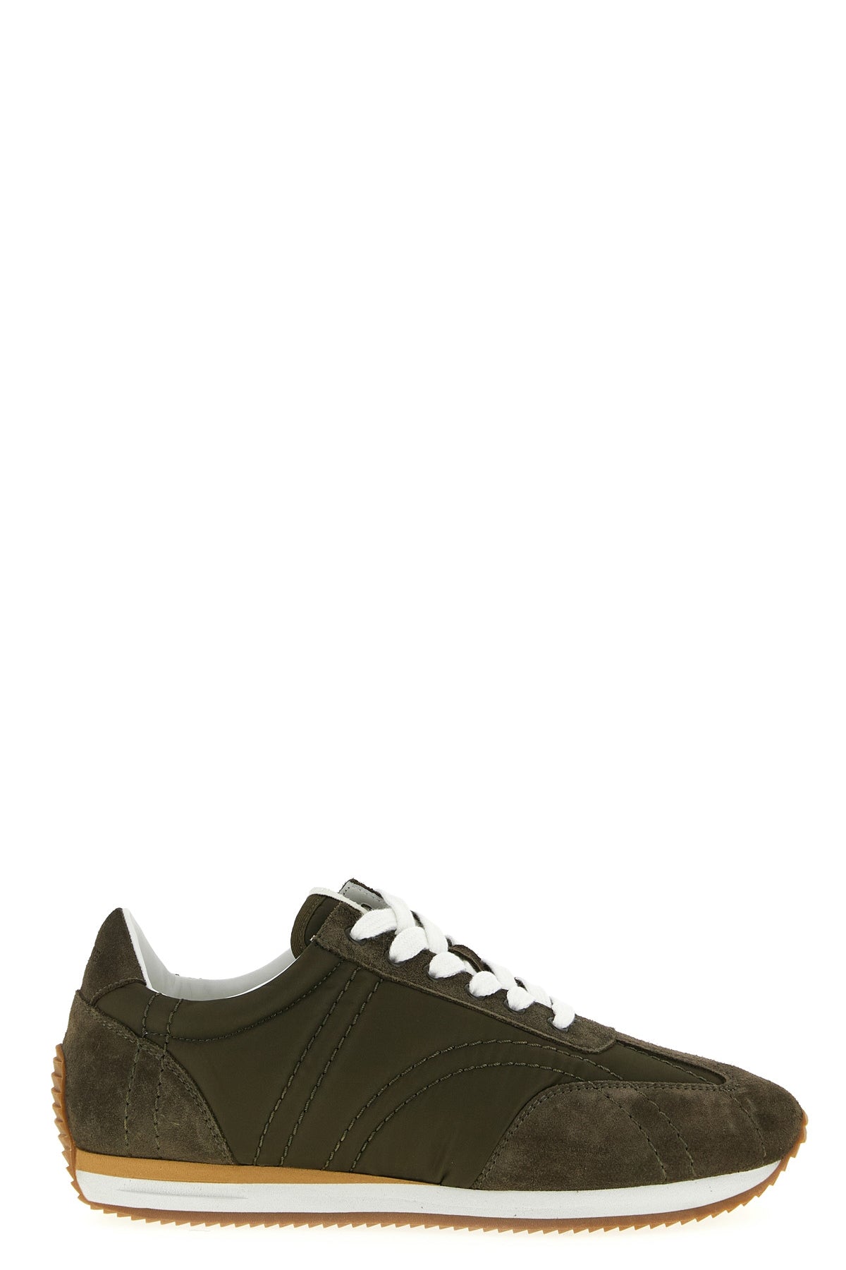 sport suede and nylon sneakers