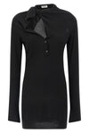 mini dress in virgin wool and cashmere blend