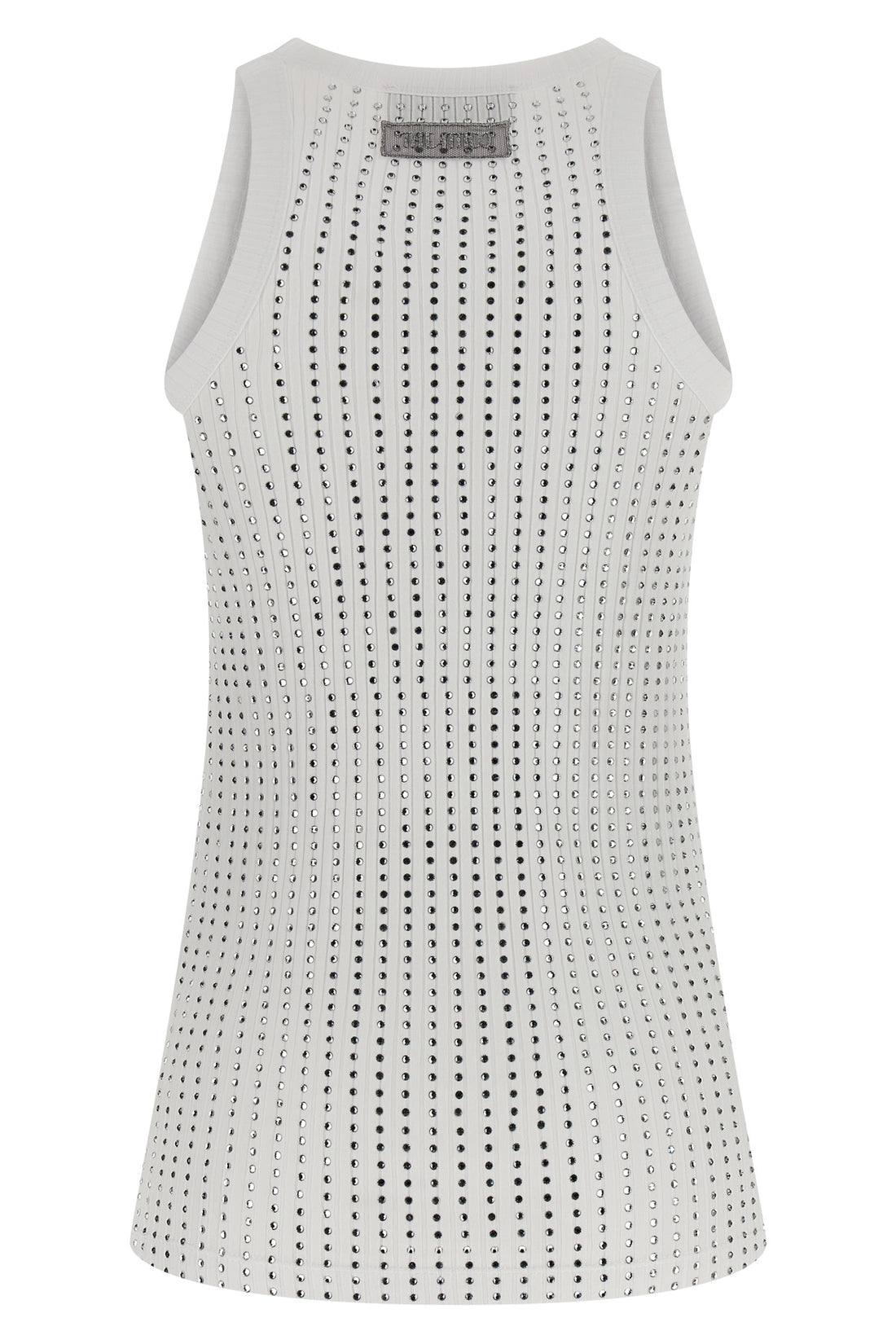 THE ATTICO 40 ribbed stretch cotton tank top