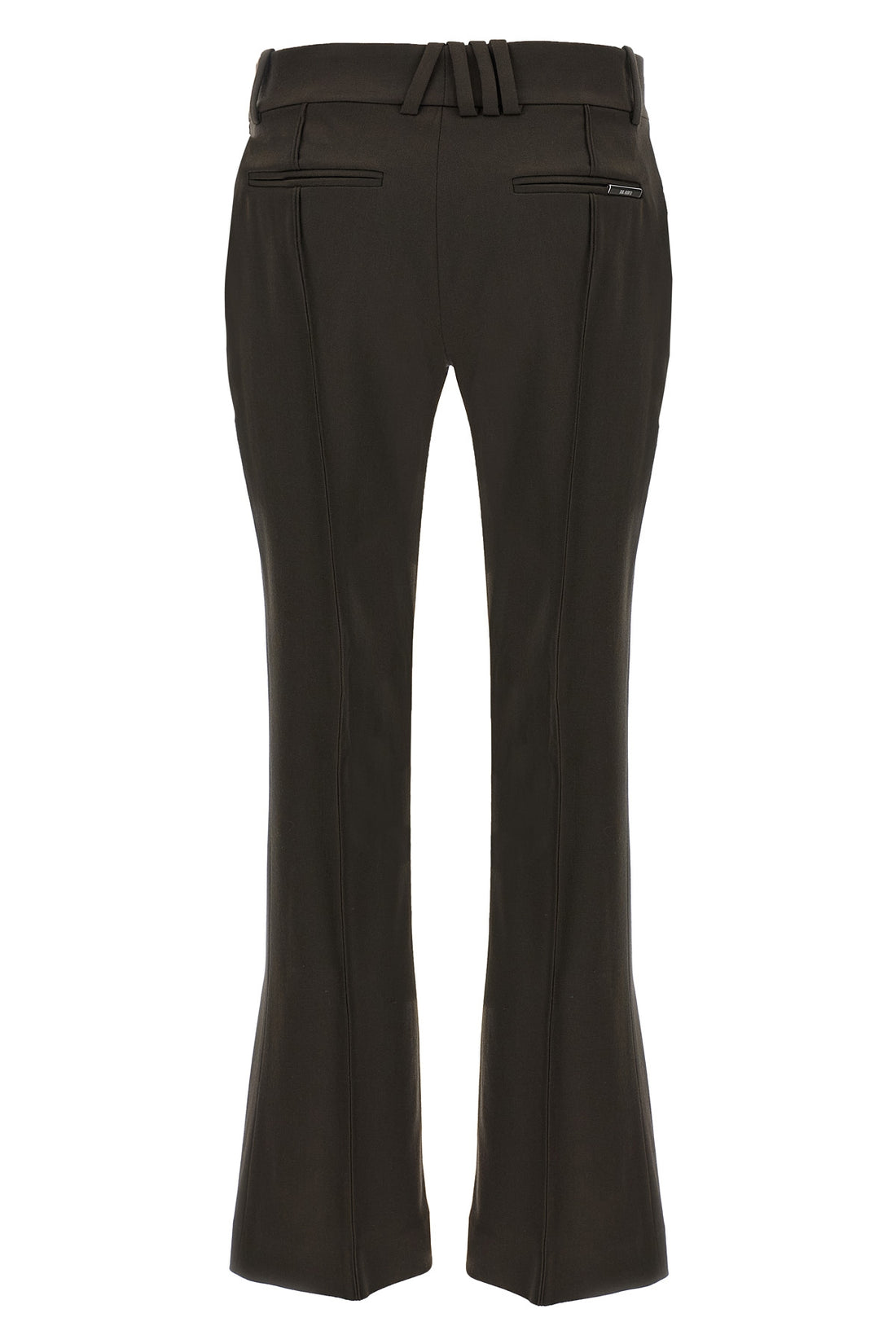 THE ATTICO 38 stretch wool gabardine trousers