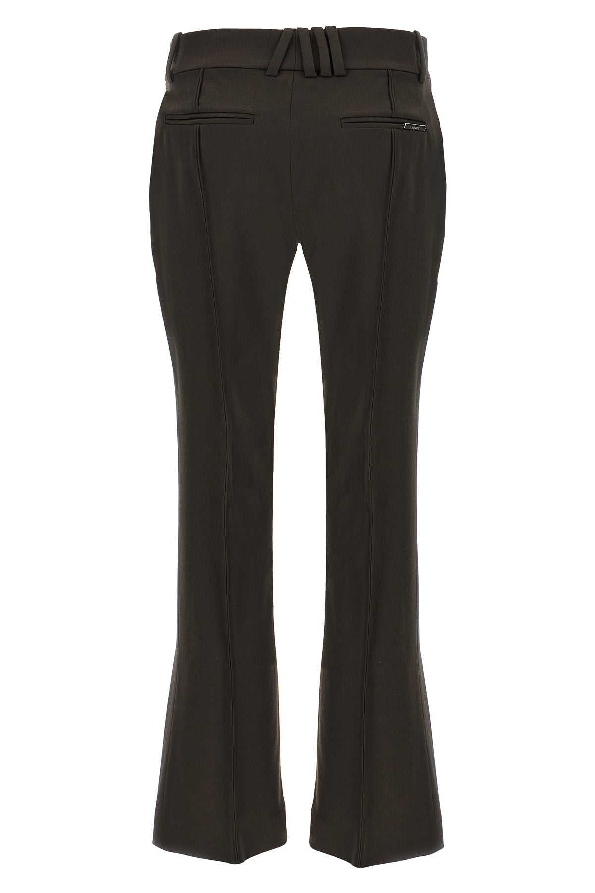 stretch wool gabardine trousers
