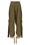 military cotton gabardine trousers