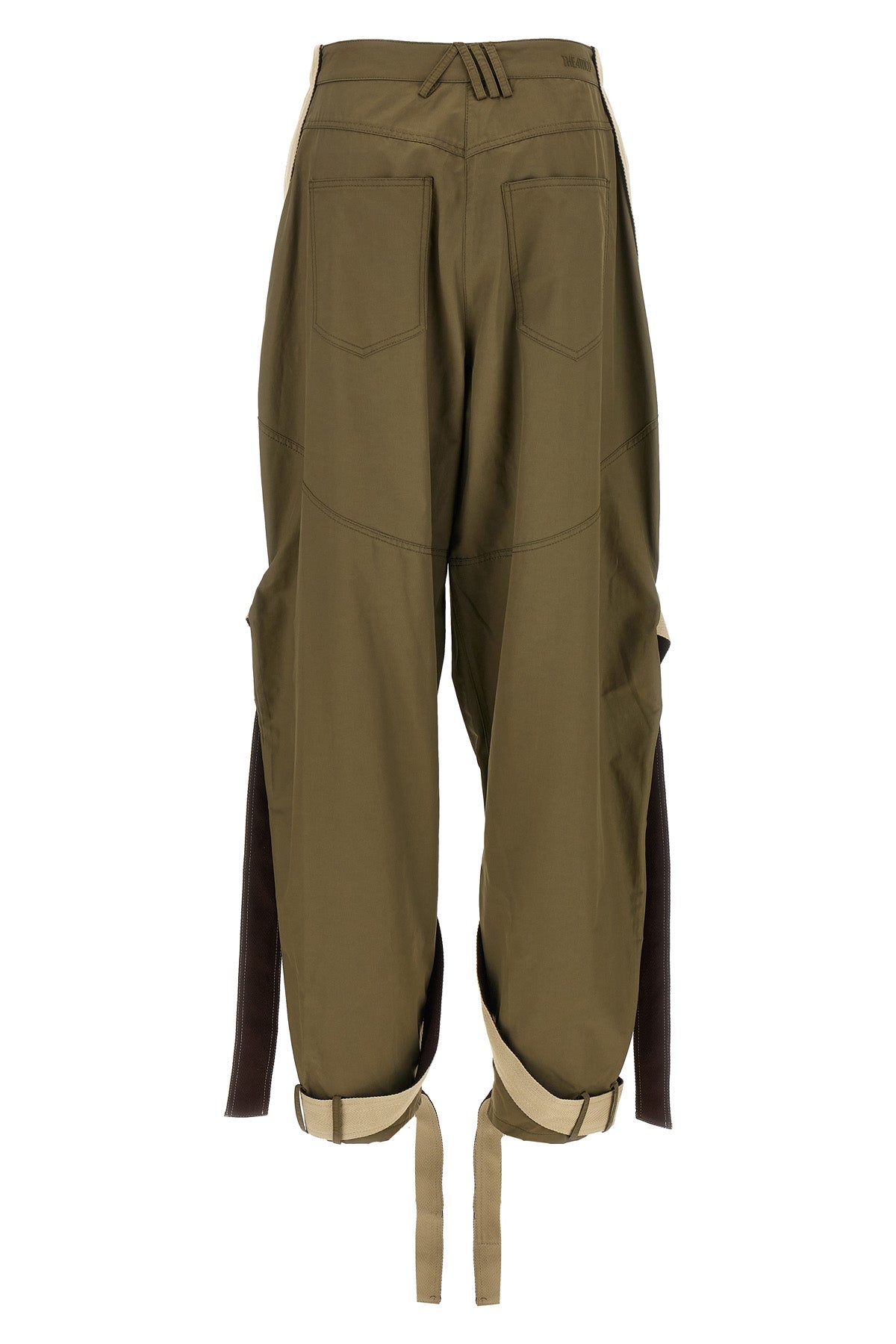 military cotton gabardine trousers