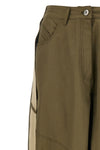 military cotton gabardine trousers