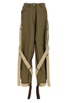 military cotton gabardine trousers