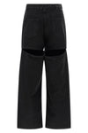 garment-dyed cotton denim jeans