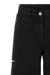 garment-dyed cotton denim jeans