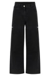garment-dyed cotton denim jeans