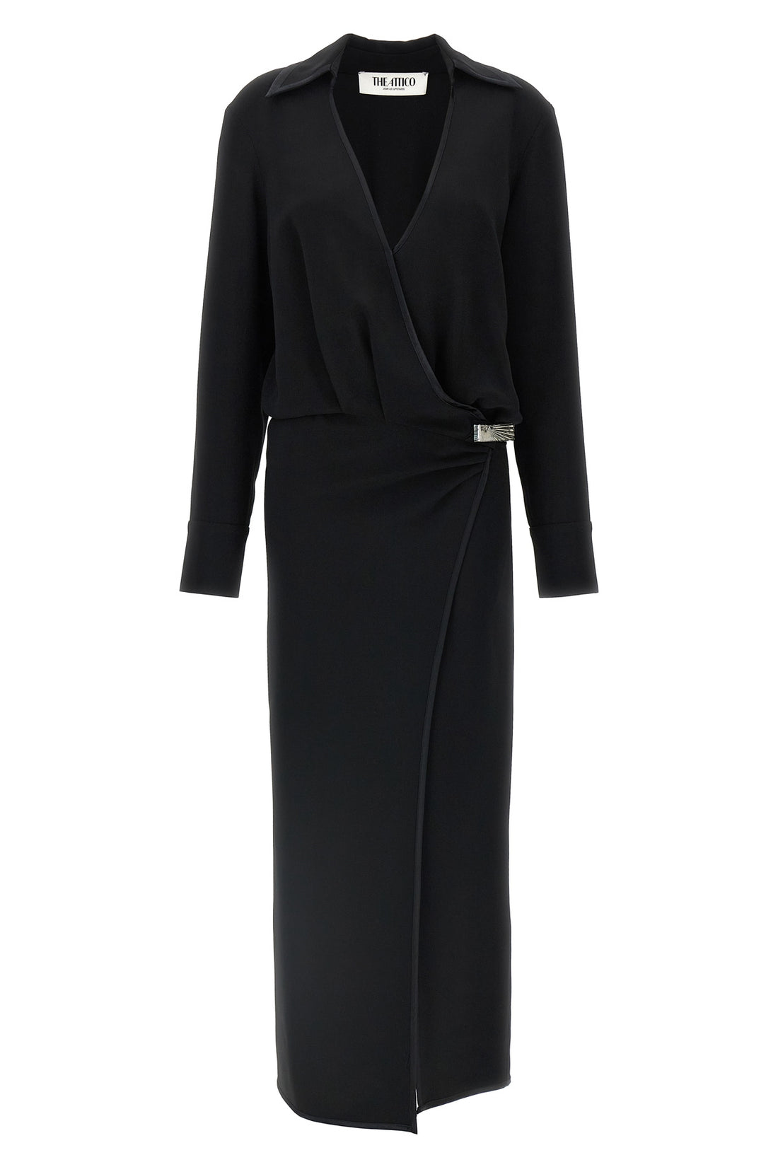 THE ATTICO 38 cady midi dress