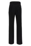 viscose and wool blend trousers