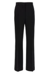 viscose and wool blend trousers