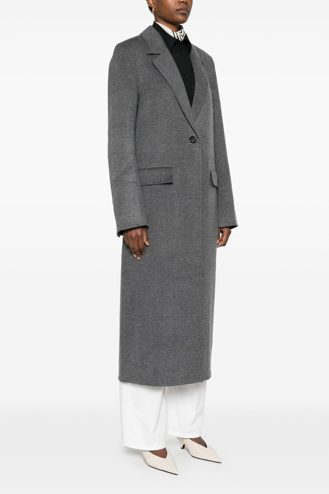 TOTEME 38 classic doublé unlined wool coat
