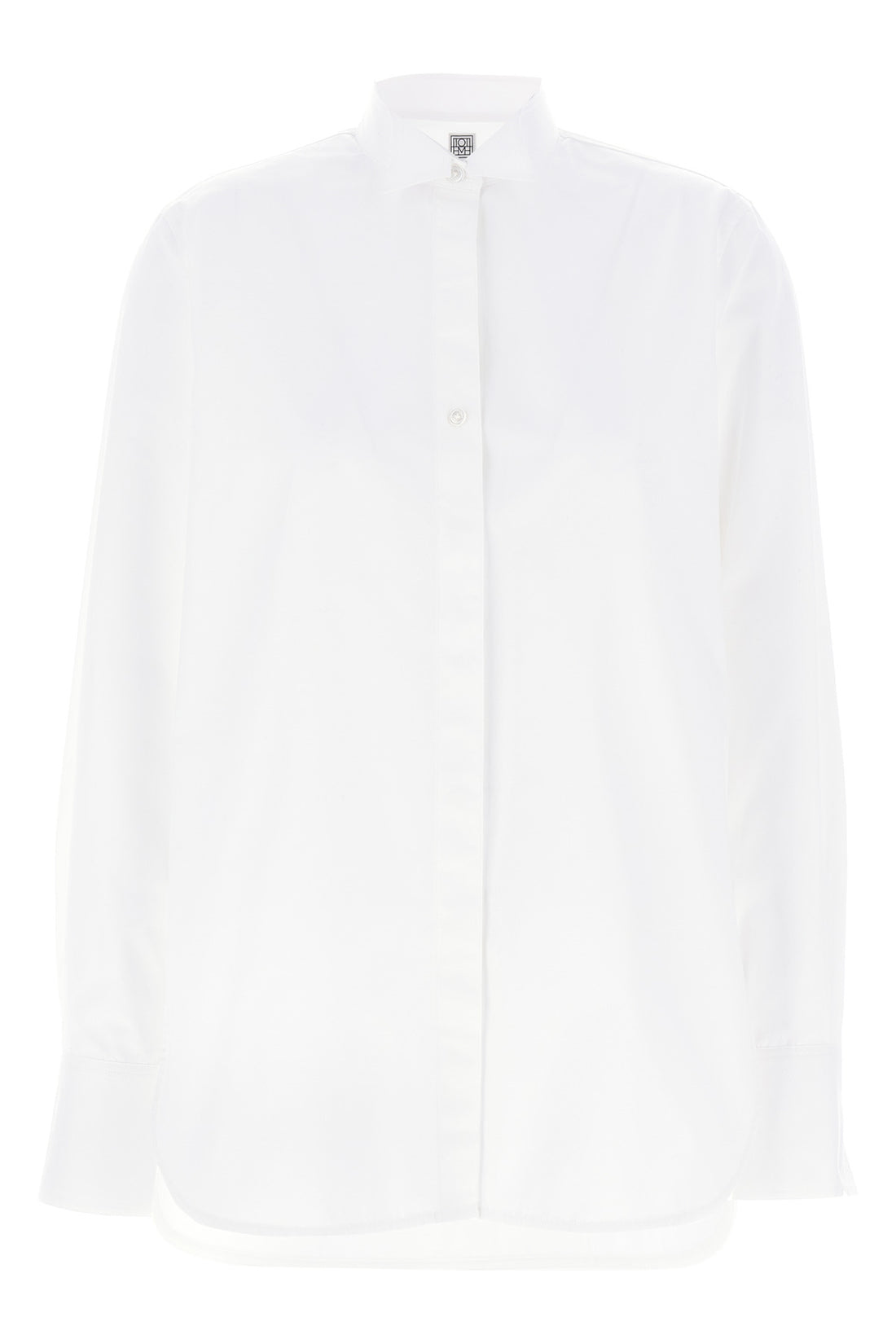 TOTEME 34 tuxedo shirt in heavy cotton poplin