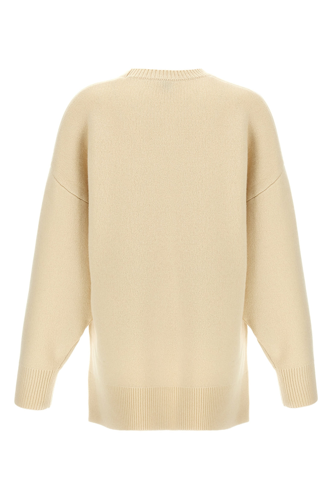 TOTEME L double-knit wool and cashmere blend sweater