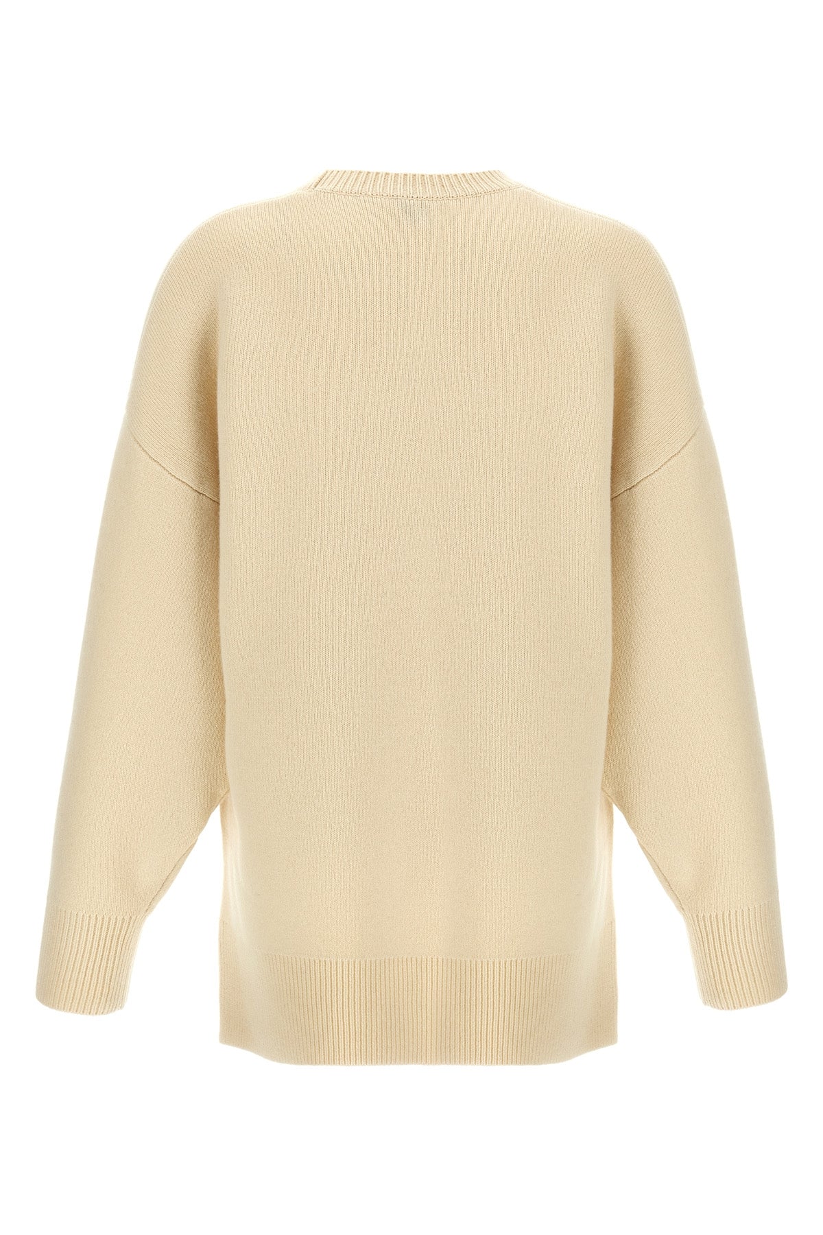 double-knit wool and cashmere blend sweater