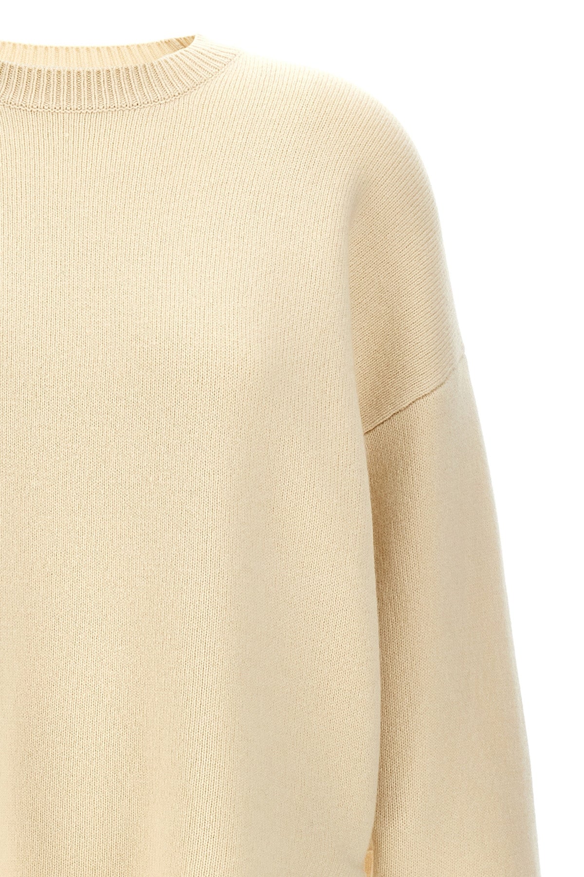 double-knit wool and cashmere blend sweater