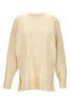 double-knit wool and cashmere blend sweater