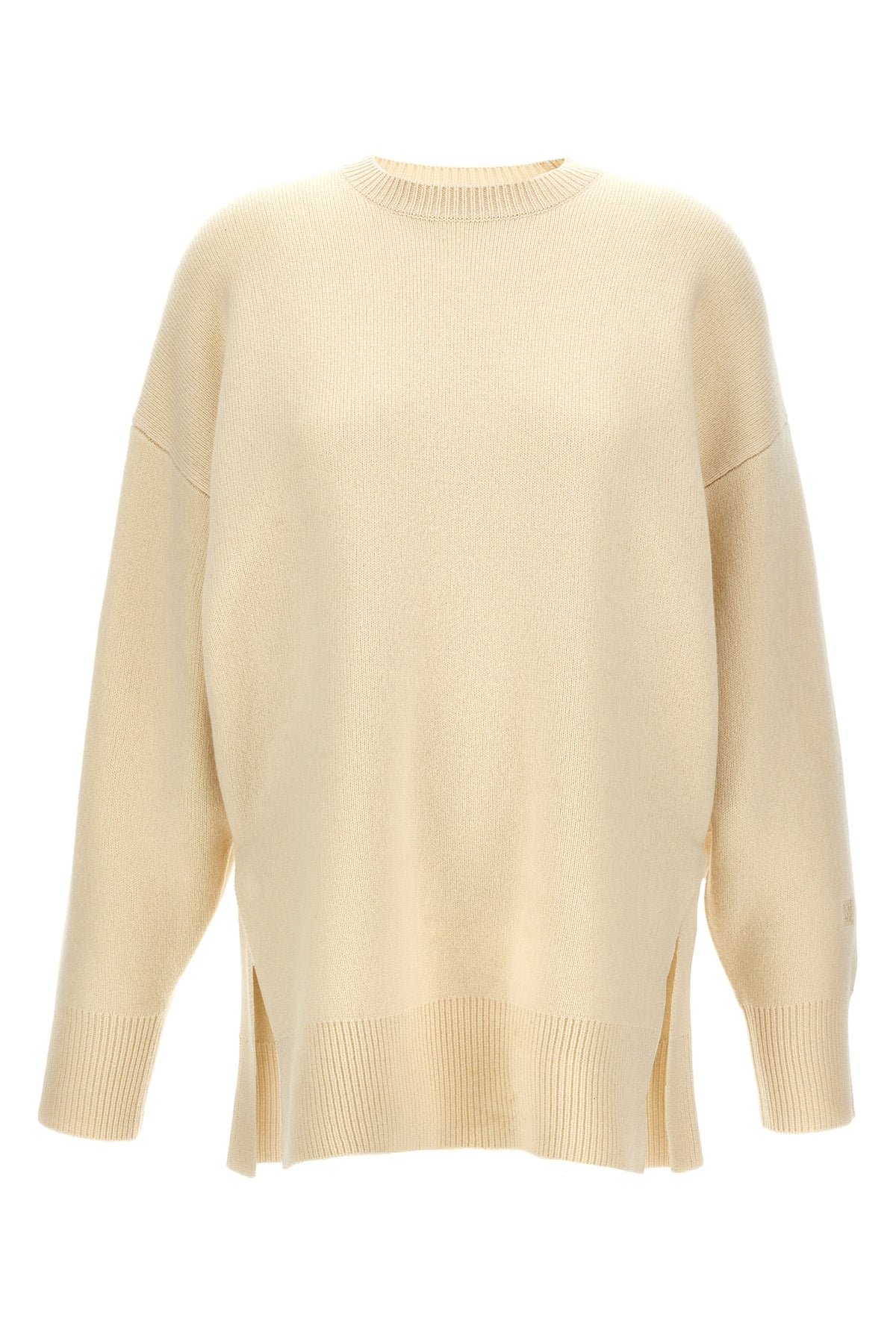 double-knit wool and cashmere blend sweater