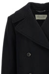 vafel wool blend coat