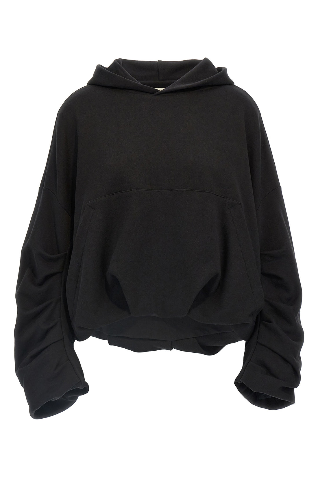 DRIES VAN NOTEN XS hannett double-sided cotton hoodie