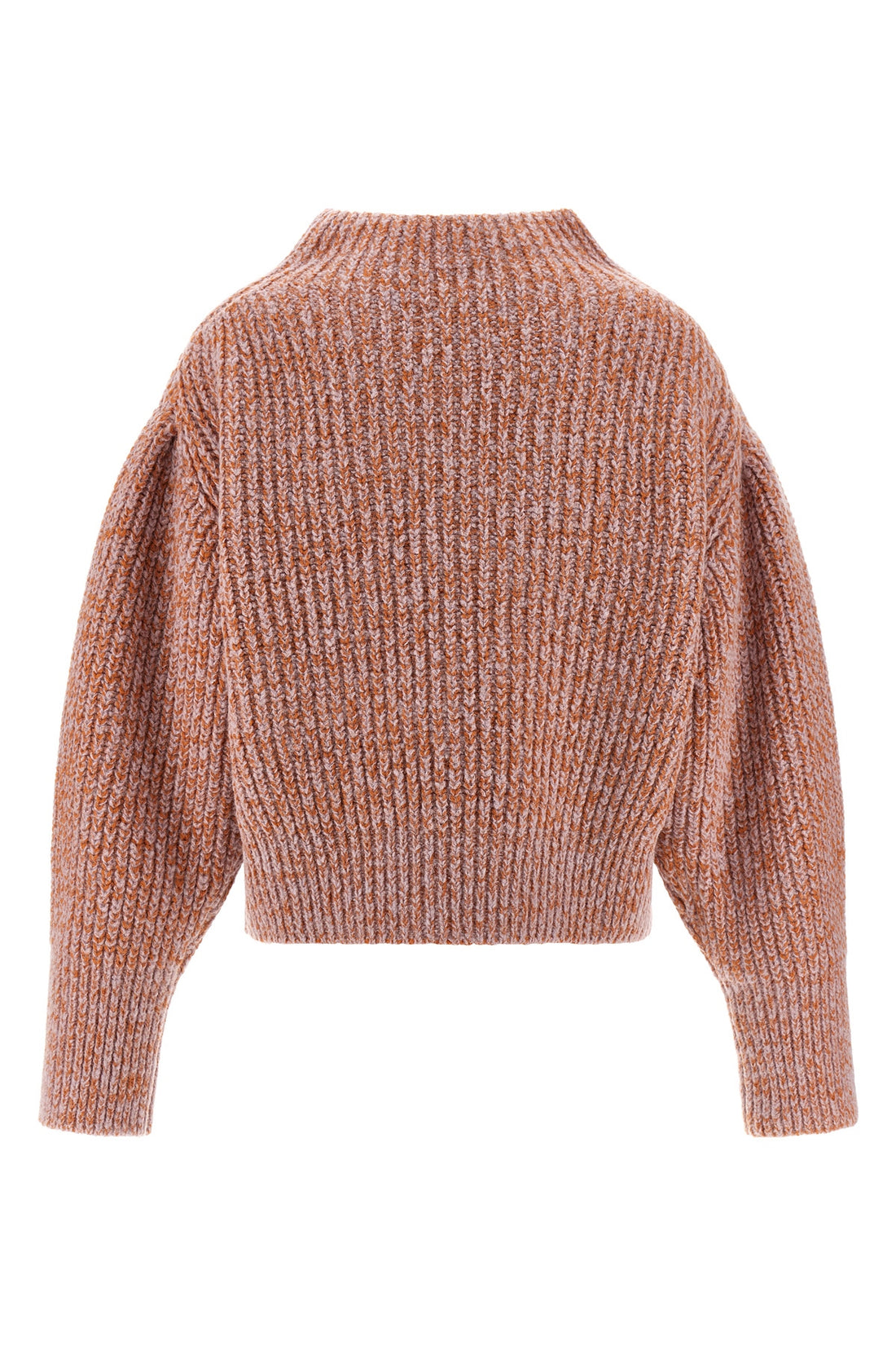 DRIES VAN NOTEN M teubina two-tone knitted wool and alpaca sweater