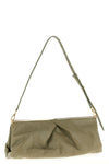 large crisp craquelé leather clutch
