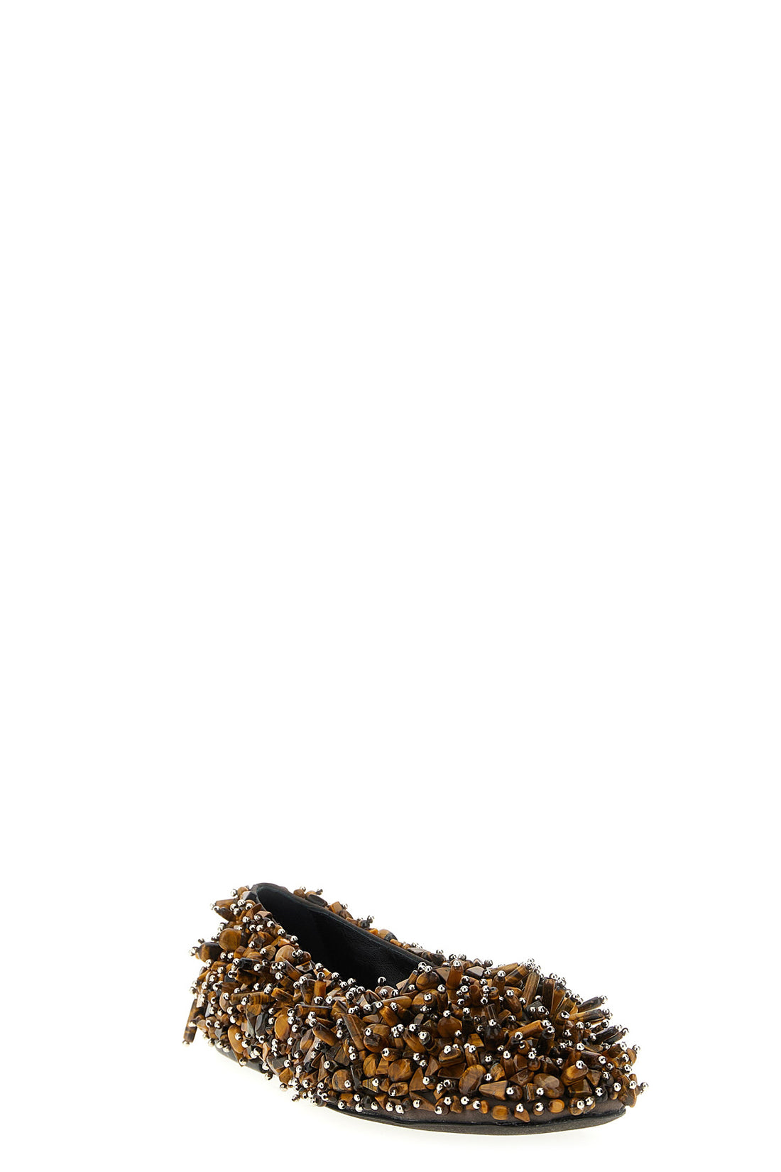 DRIES VAN NOTEN 38 leather ballet flats covered