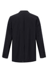 buforden double-breasted blazer in herringbone wool