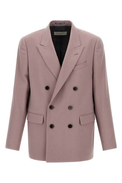 buforden double-breasted wool blazer