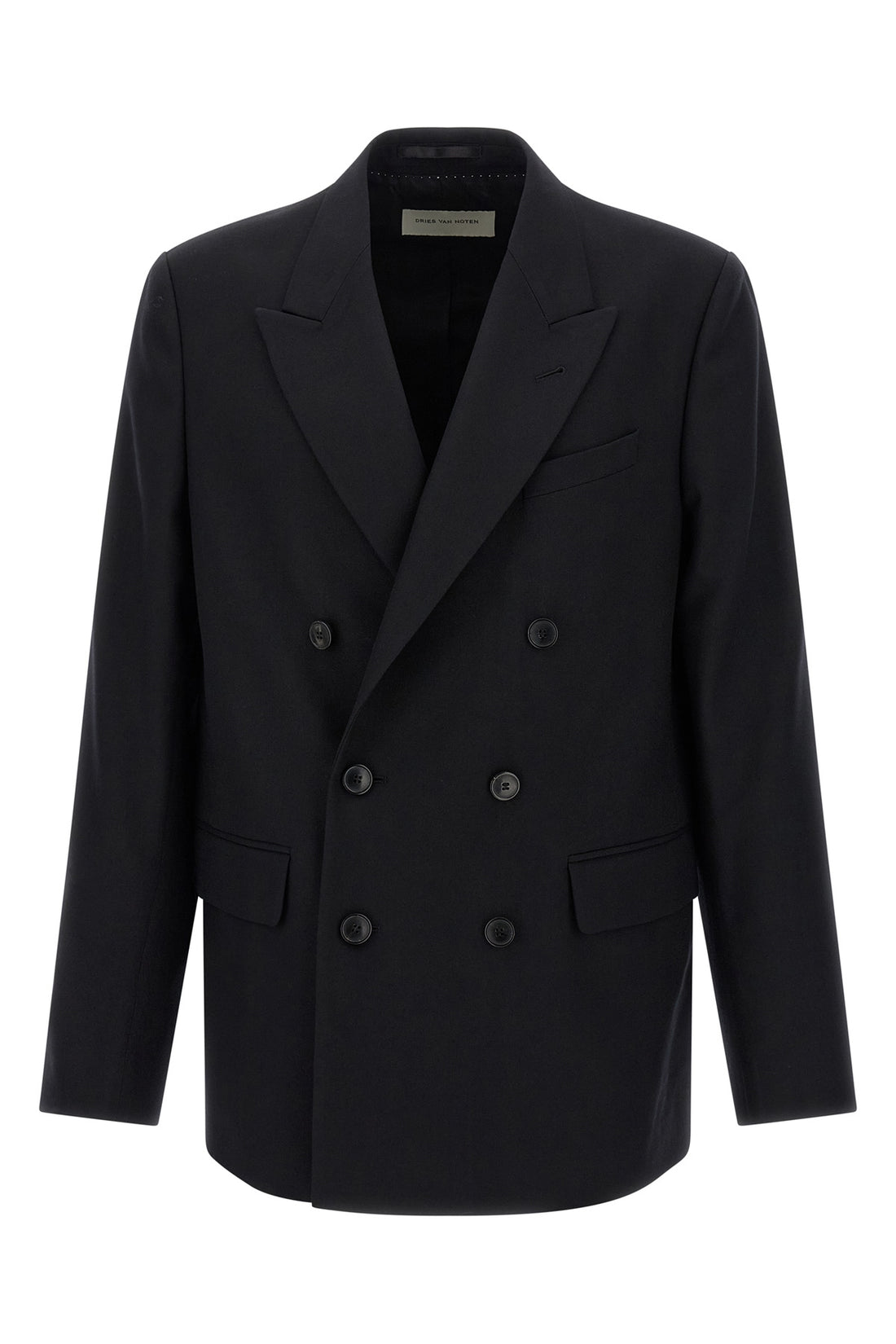 DRIES VAN NOTEN 50 buforden double-breasted wool blazer