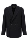 buforden double-breasted wool blazer