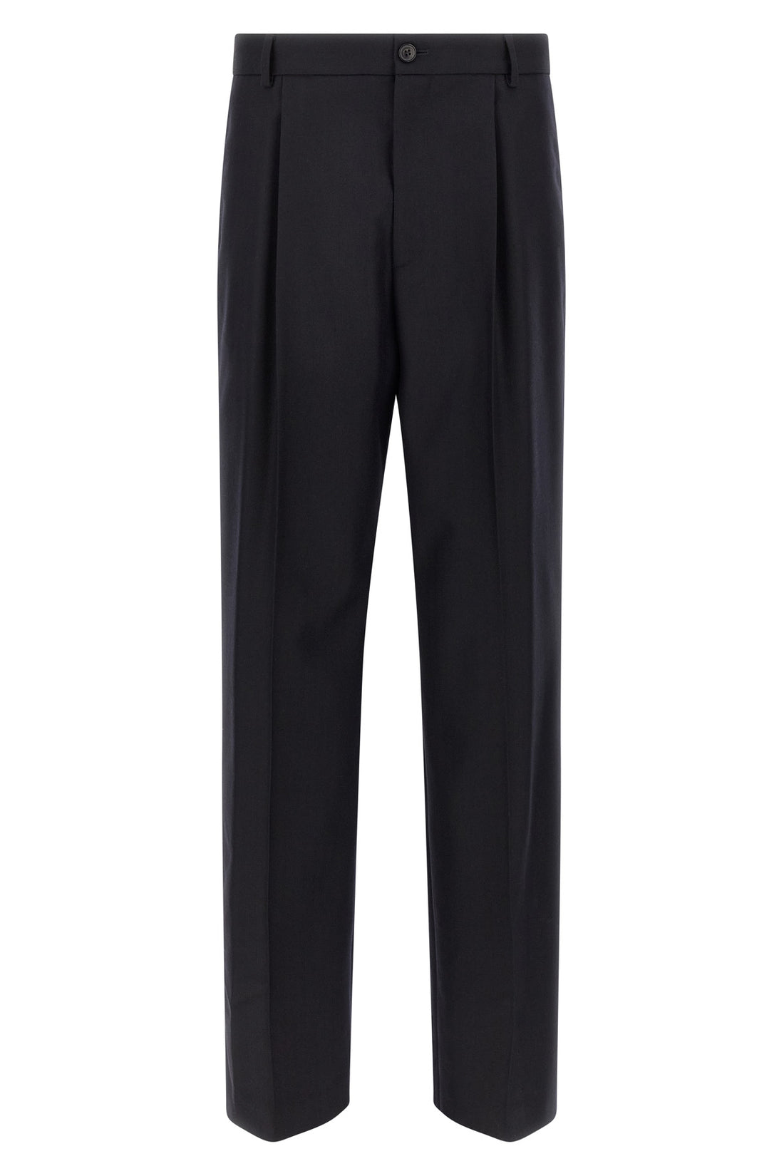 DRIES VAN NOTEN 50 penrud herringbone patterned wool pants