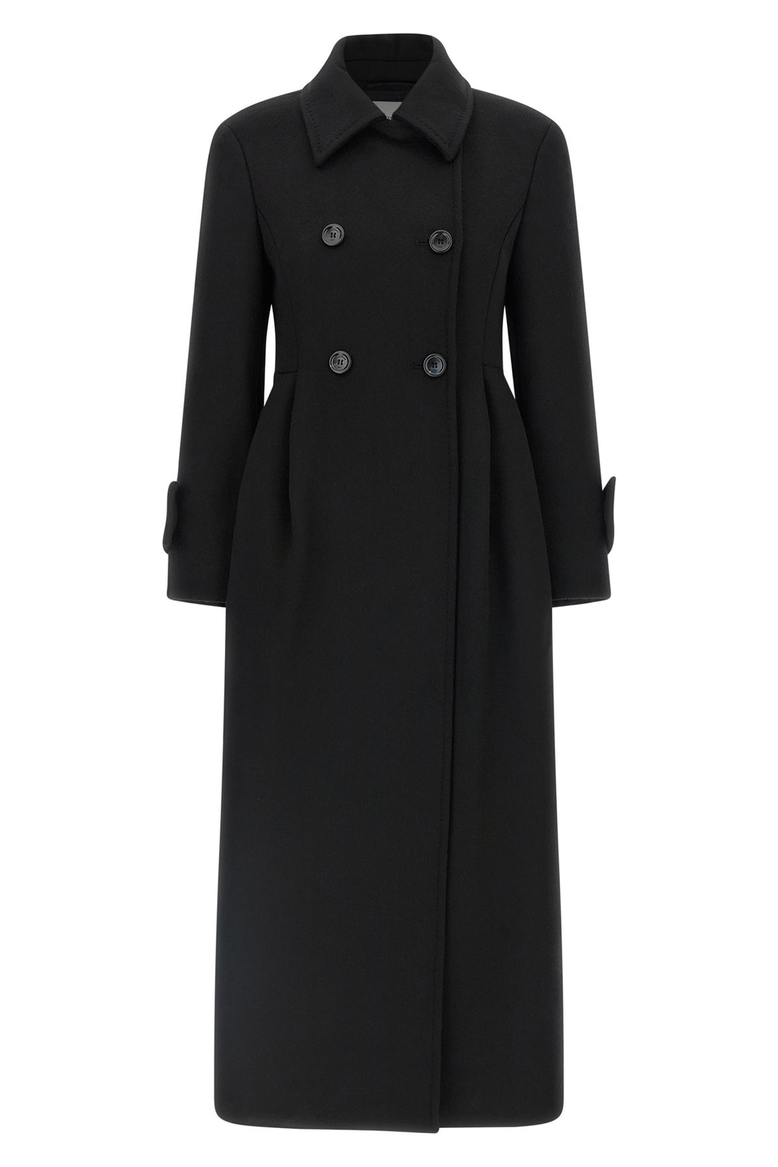 MAX MARA 42 beati1234 long coat in double drap of baby camel