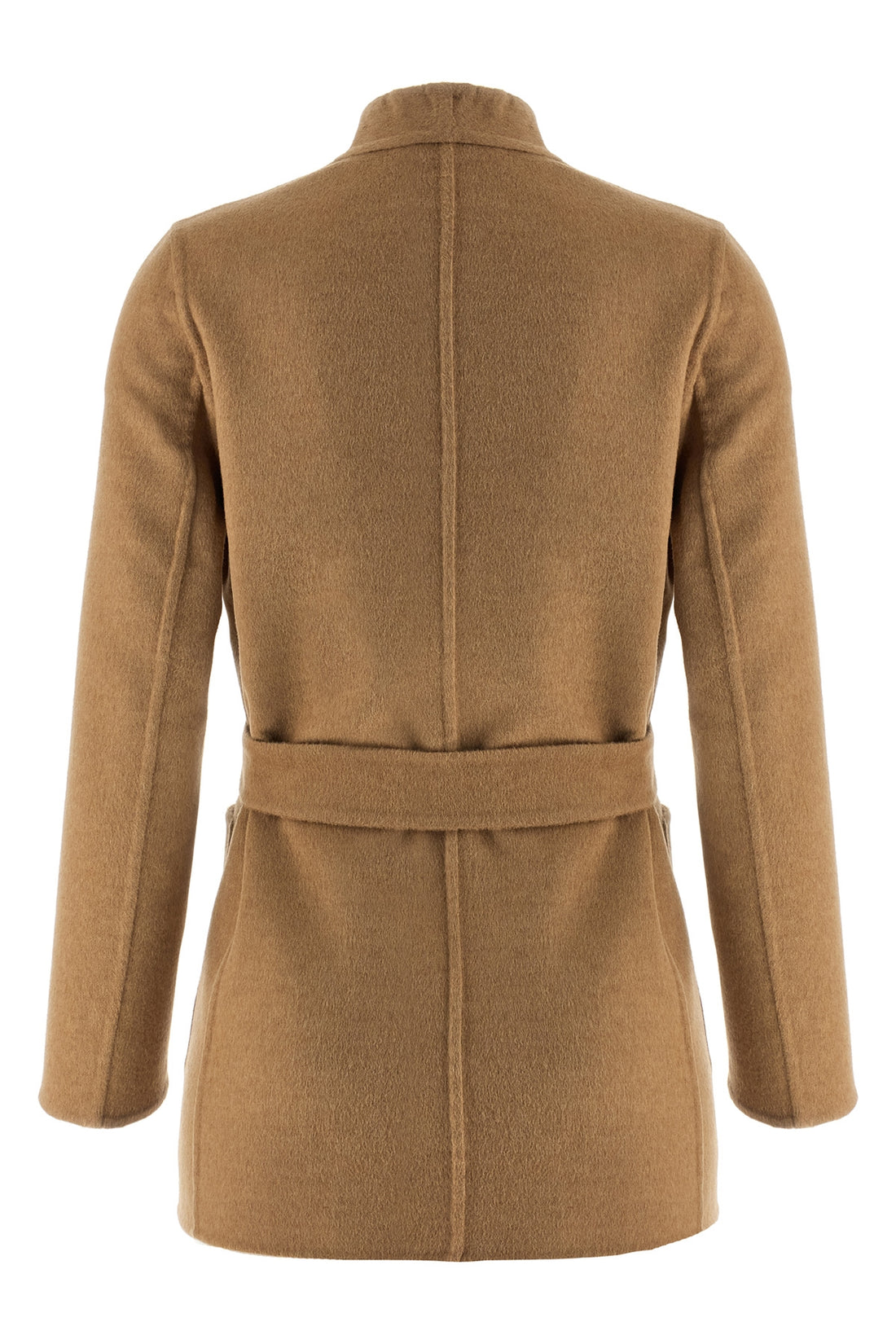 MAX MARA 40 harold blazer in pure camel double drap finished