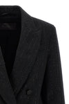 appia double-breasted blazer in wool sail