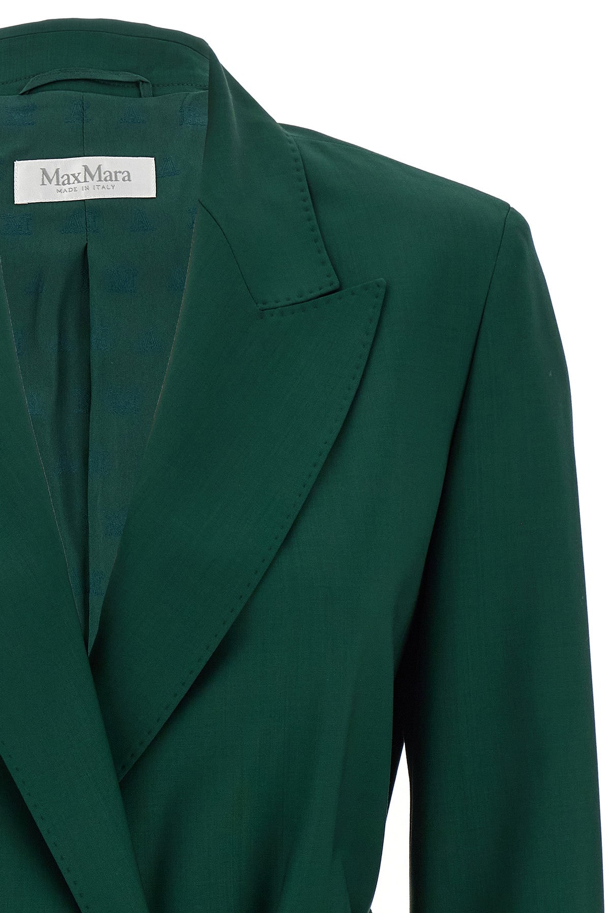 talento blazer in light pure wool canvas finished