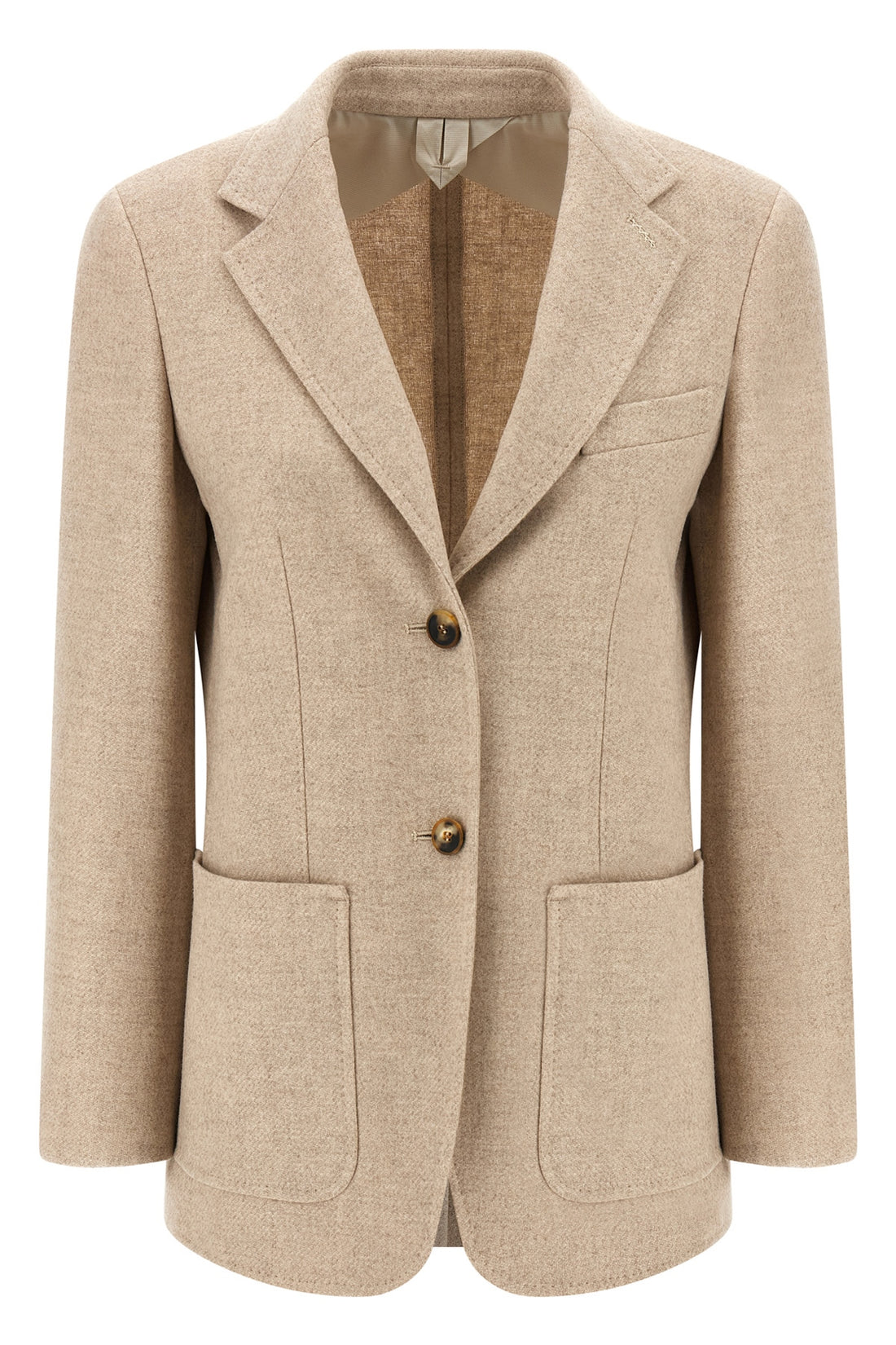MAX MARA 38 caraffa single-breasted blazer in alpaca