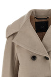 mario double-breasted coat in pure cashmere drap