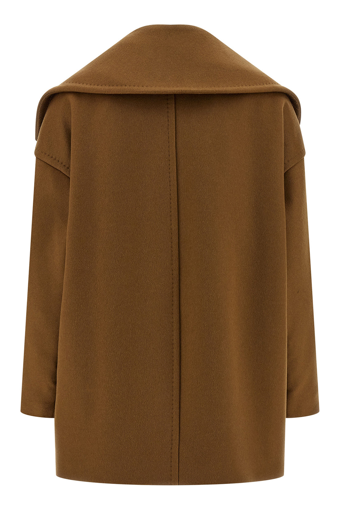 MAX MARA 38 mario double-breasted coat in pure cashmere drap