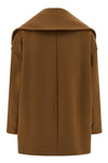 mario double-breasted coat in pure cashmere drap