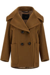 mario double-breasted coat in pure cashmere drap