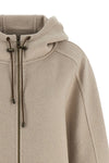 gradi double hand-stitched coat of pure washed cashmere