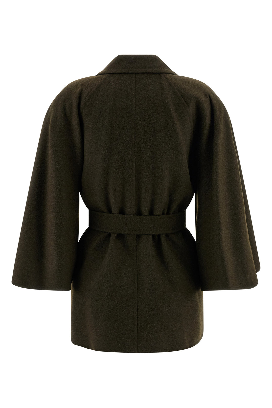 MAX MARA 38 verna coat in double drap of hand-stitched baby camel finished