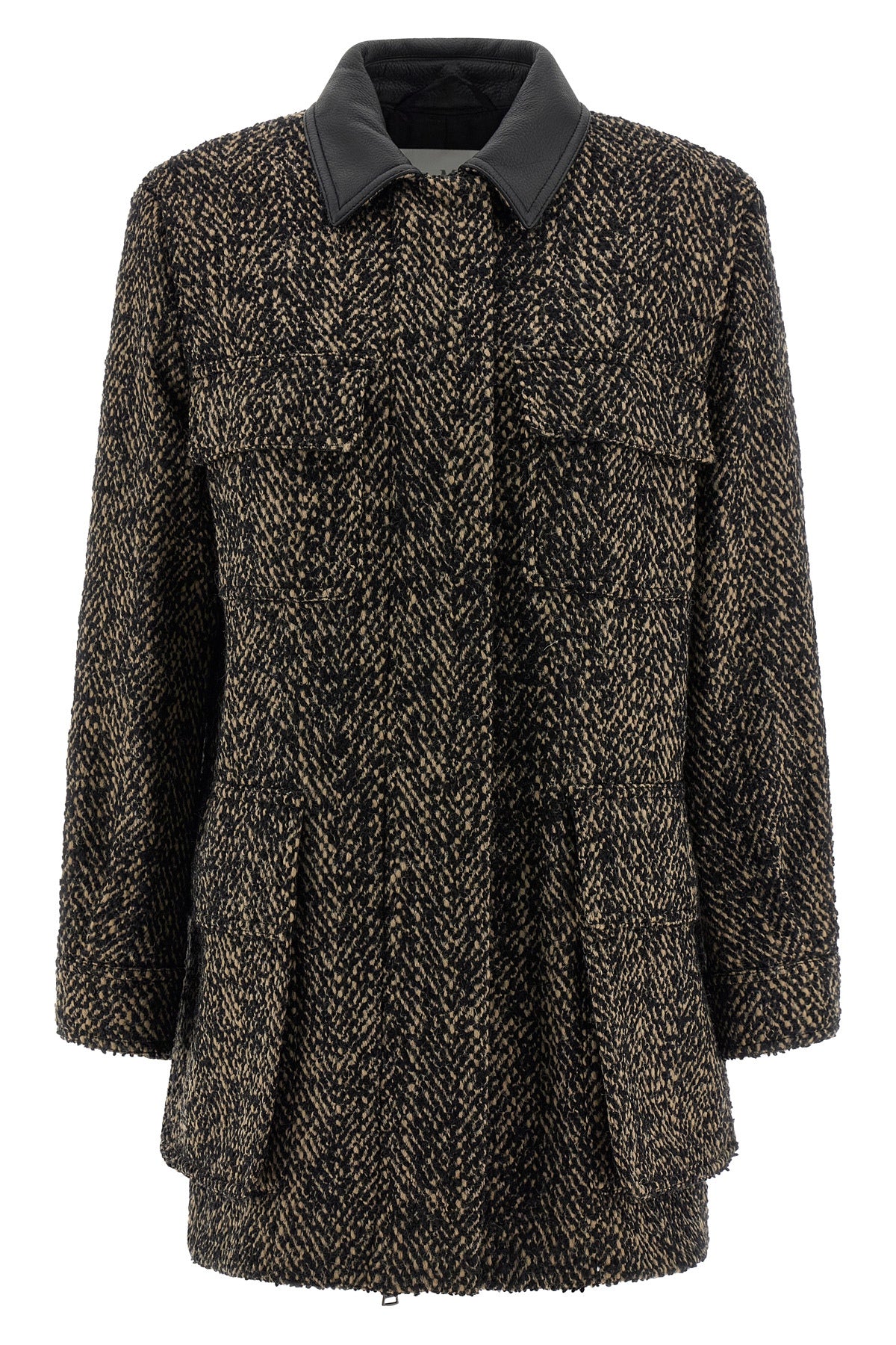 angio12334 saharan wool tweed jacket