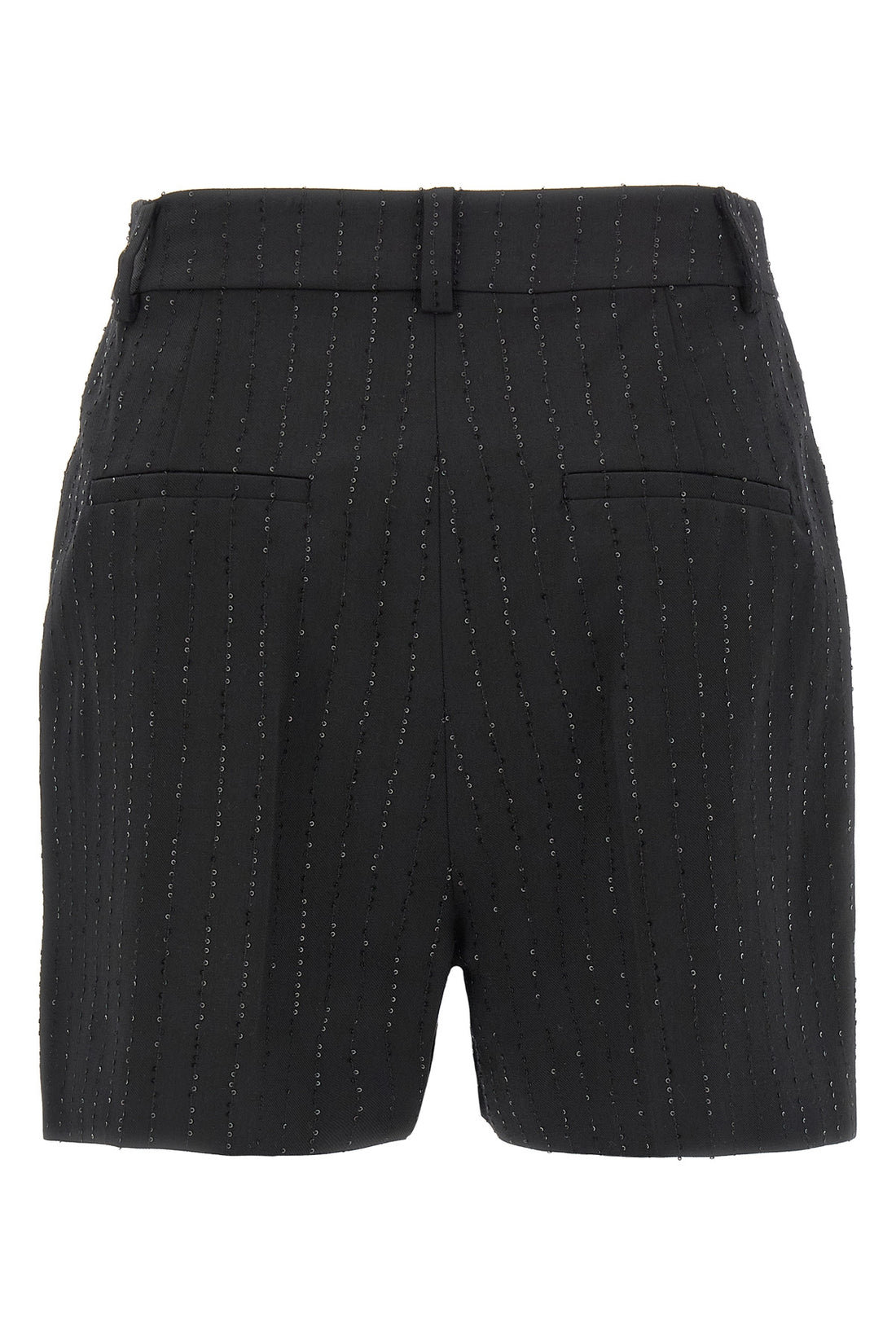 MAX MARA 38 siberia shorts in wool saglia