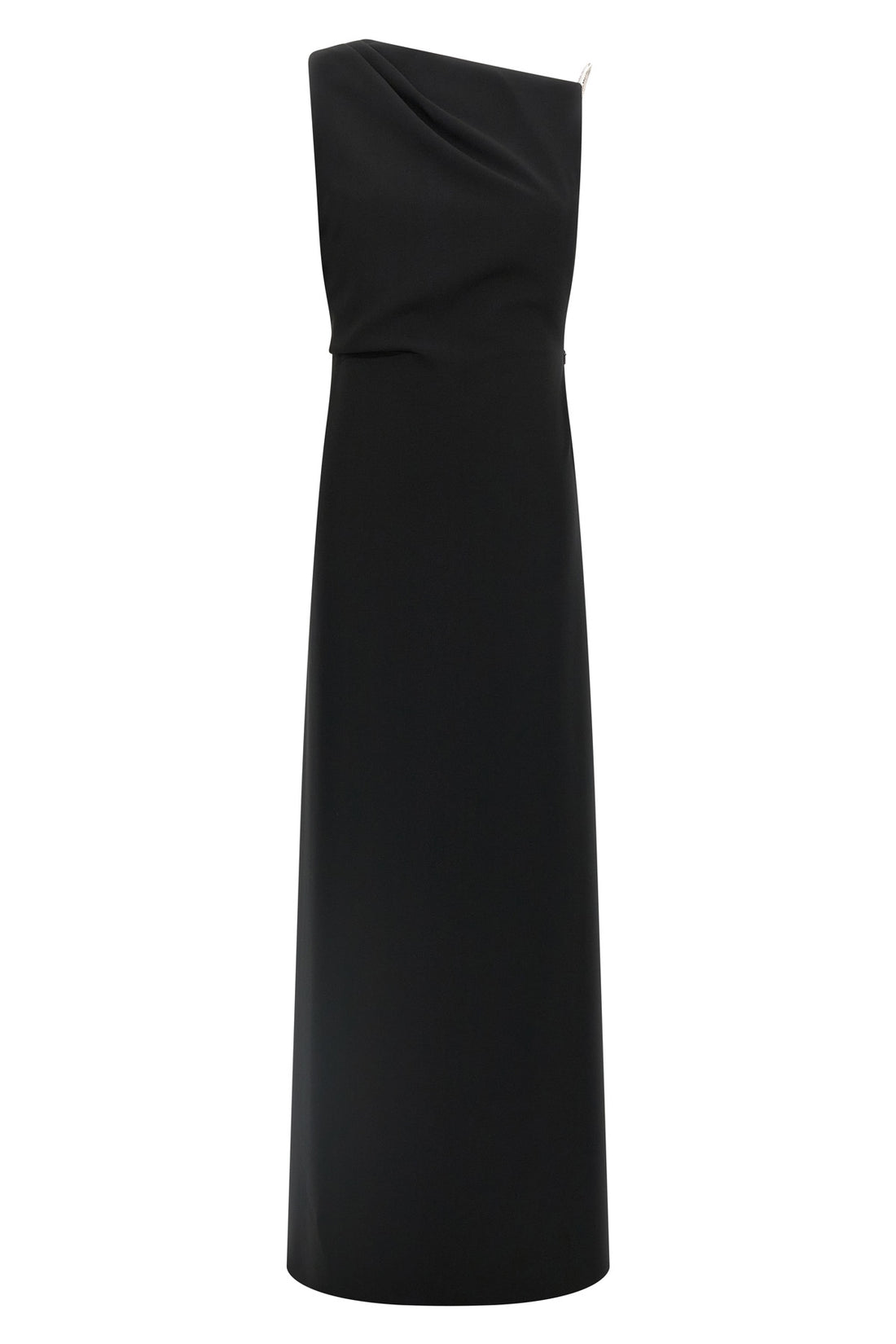 MAX MARA 40 long dress heavy cady pot