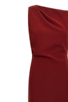 long pentola dress in cady